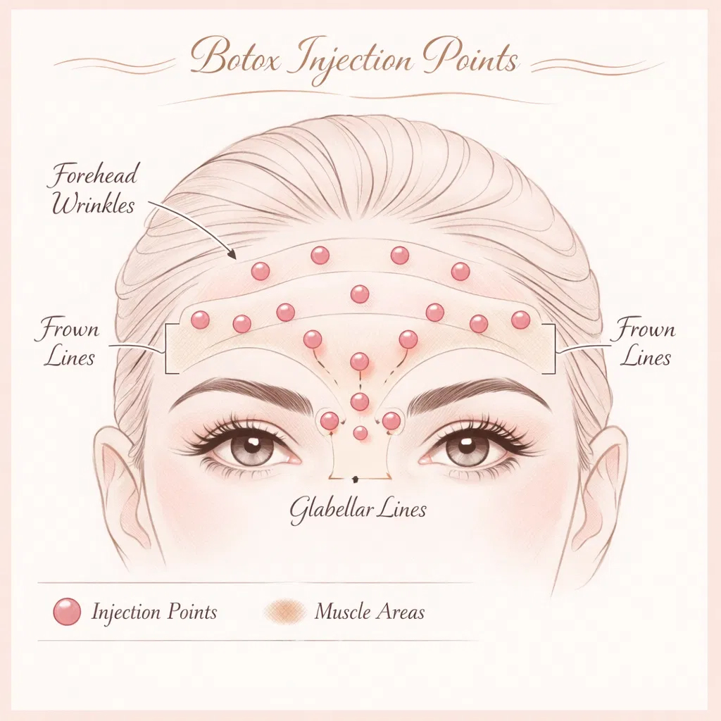 이마/미간/눈가 주름