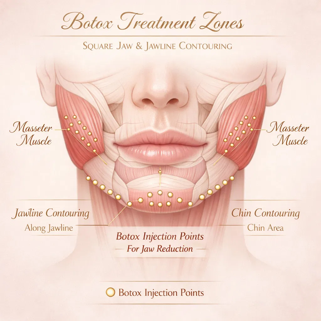 턱/사각턱/턱라인